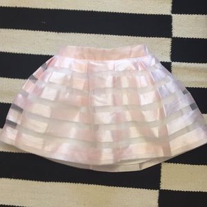 Janie and Jack skirt seems silky shiny